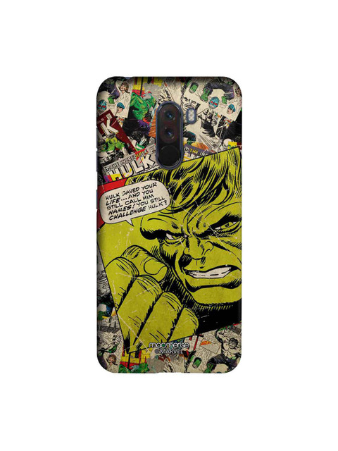 

macmerise Green & Black Marvel Comics Hulk Sublime Xiaomi Poco F1 Back Case