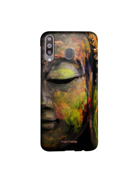 

macmerise Grey & Green Buddha Art Sublime Samsung Galaxy M30 Back Case