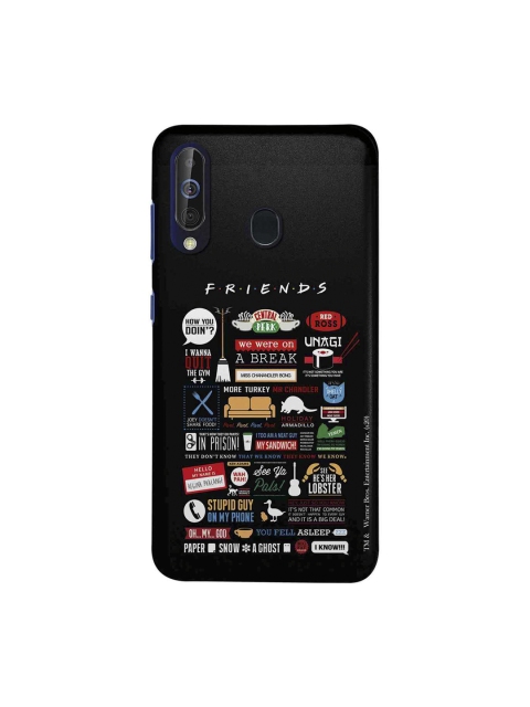 

macmerise Black & White Friends Infographic Samsung Galaxy M40 Back Case