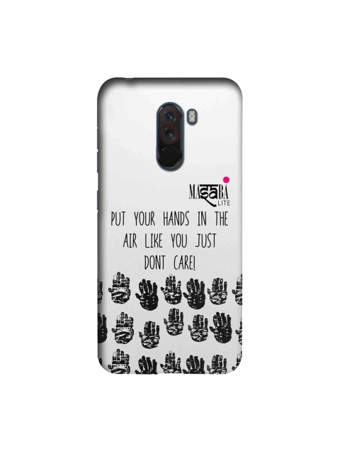 

macmerise White & Black Masaba Hands Up Sublime Xiaomi Poco F1 Back Case