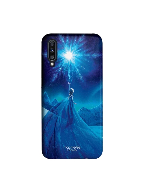 

macmerise Blue & White Disney Shining Bright Elsa Sublime Samsung Galaxy A70 Case