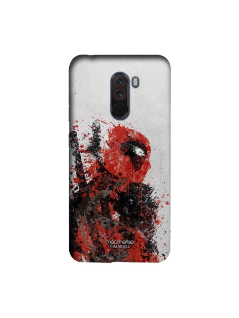 

macmerise White & Red Marvel Comics Pool Strokes Sublime Xiaomi Poco F1 Back Case