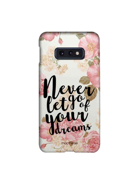 

macmerise Grey & Pink Your Dreams Samsung Galaxy S10E Back Case