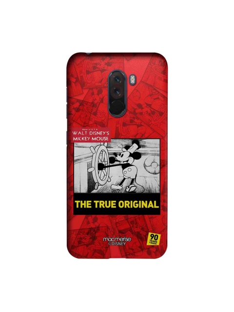 

macmerise Red & Grey Disney Mickey Potrait Mode Sublime Xiaomi Poco F1 Back Case