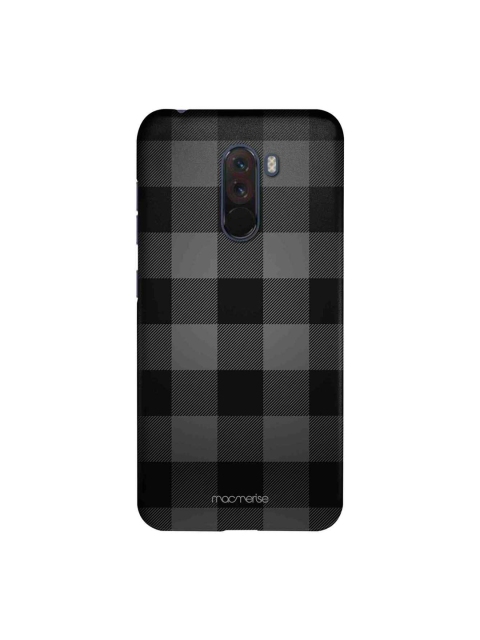 

macmerise Black & Grey Checkmate Sublime Xiaomi Poco F1 Back Cover