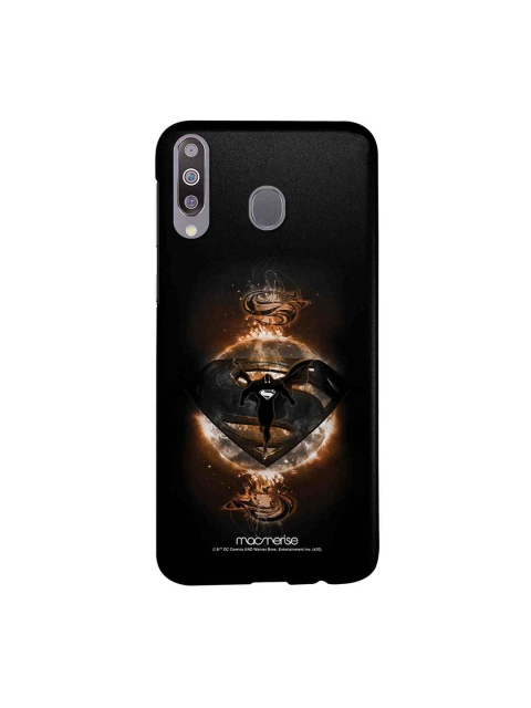 

macmerise Black & Yellow DC Comics Superman Rage Sublime Samsung Galaxy M30 Back Case