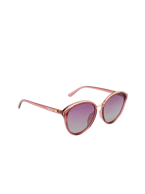 

Ted Smith Women Polarised & UV Protected Cateye Sunglasses TS-S201949_C37, Purple