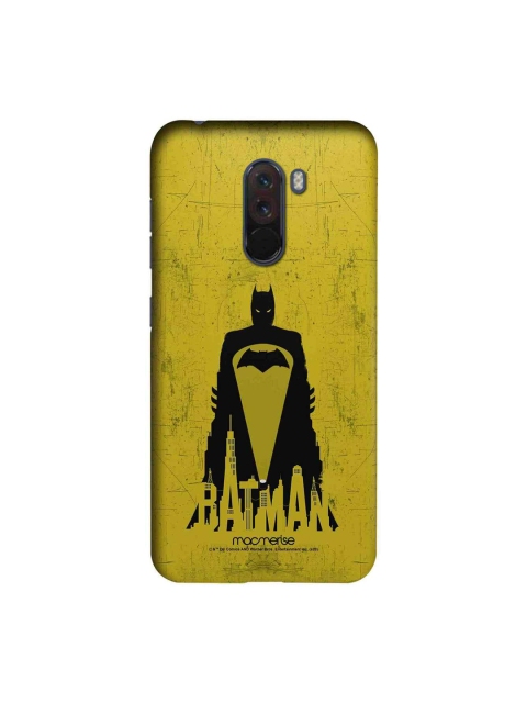 

macmerise Yellow & Black DC Comics Bat Sigl Sublime Xiaomi Poco F1 Back Case