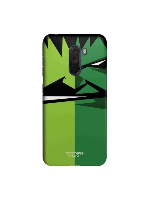 

macmerise Green & Black Marvel Comics Face Focus Hulk Sublime Xiaomi Poco F1 Back Case