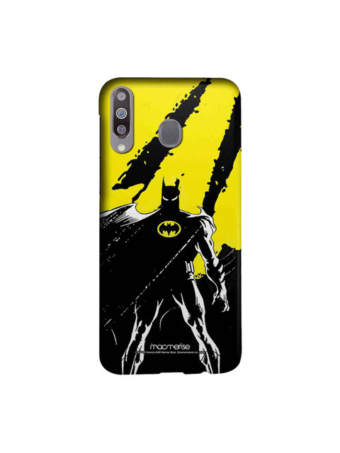 

macmerise Yellow & Black DC Comics Bat On The Lookout Samsung Galaxy M30 Back Case