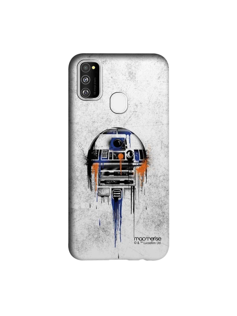 

macmerise Grey & Black Star Wars Astro Droid Sublime Samsung Galaxy M30S Back Case