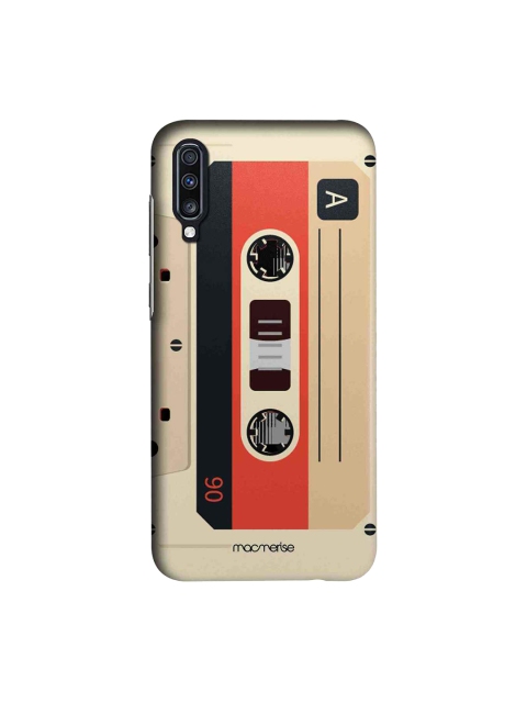 

macmerise Beige & Red Casette Sublime Samsung A70 Back Cover