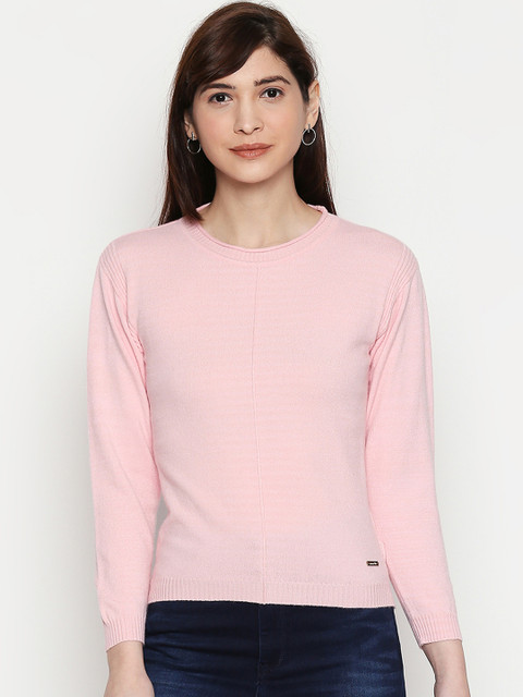 

Manola Women Pink Solid Top