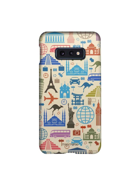 

macmerise Beige & Blue Travel Lover Sublime Samsung Galaxy S10E Back Case