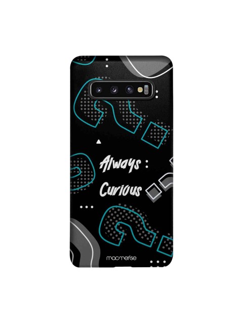 

macmerise Black & Blue Always Curious Sublime Samsung Galaxy S10 Back Case