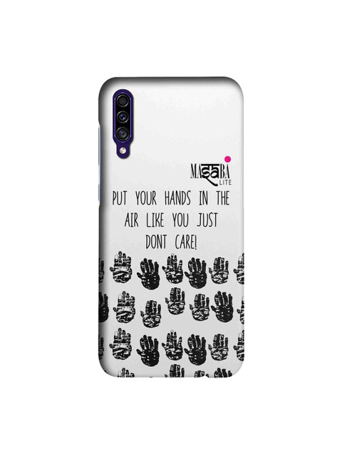 

macmerise White & Black Masaba Hands Up Sublime Samsung Galaxy A30S Back Case