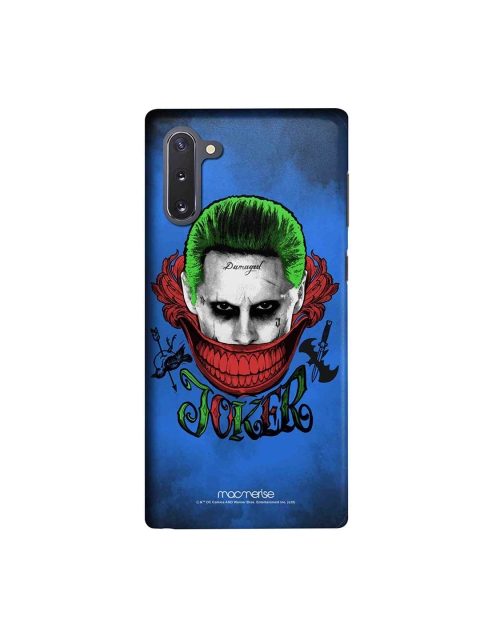 

macmerise Blue & Red DC Comics Damaged Joker Sublime Samsung Note10 Back Cover