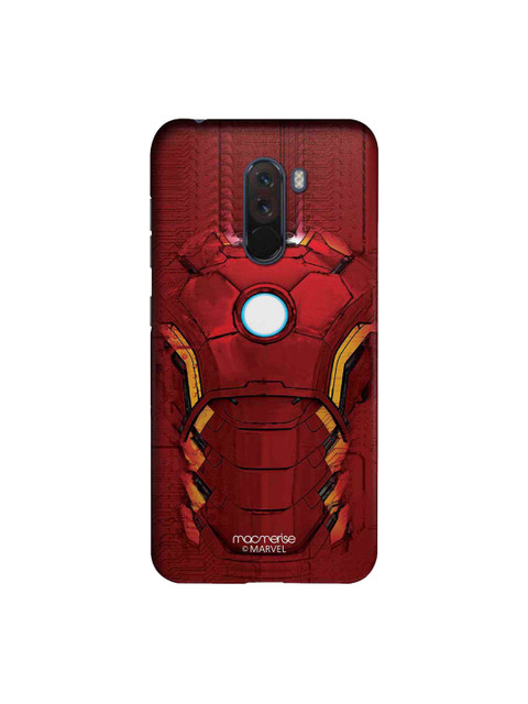 

macmerise Red Marvel Comics Suit of Armour Sublime Xiaomi Poco F1 Back Case