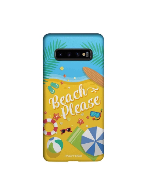

macmerise Yellow & Blue Beach Please Sublime Samsung Galaxy S10 Plus Back Case