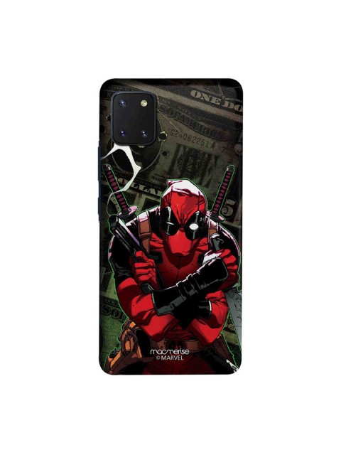 macmerise Red & Black Deadpool Dollar Sublime Samsung Galaxy Note 10 Lite Case
