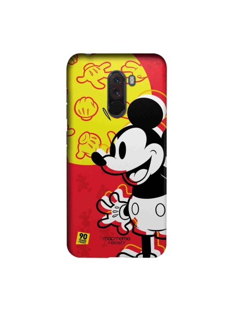 

macmerise Yellow & Red Disney Mickey Sublime Xiaomi Poco F1 Back Case