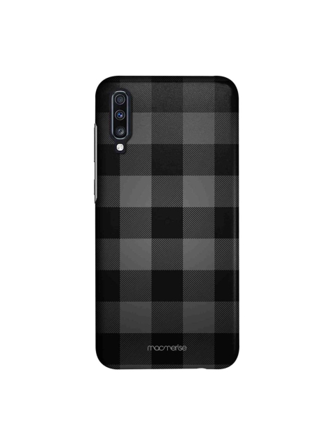 

macmerise Blue & Black Checkmate Sublime Samsung Galaxy A70 Back Case