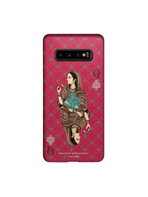 

macmerise Pink & Brown India Circus Ban Ja Rani Sublime Samsung Galaxy S10 Plus Back Case