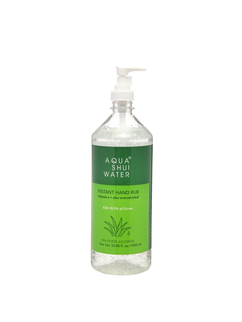 

Aqua Shui Water Transparent Instant Hand Rub Sanitizer 1000 ml