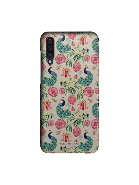

macmerise Beige & Blue Payal Singhal Anar and Mor Sublime Samsung A50 Back Case