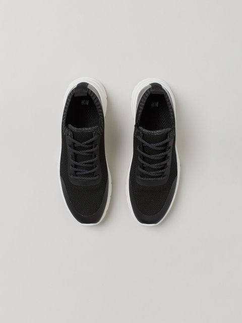 

H&M Women Black Fully-Fashioned Trainers