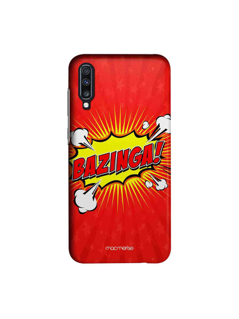 

macmerise Red & Yellow Bazinga Sublime Samsung Galaxy A70 Back Case