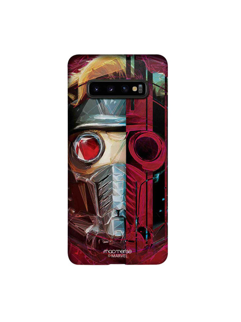 

macmerise Red & Blue Marvel Comics Grunge Suit Star Lord Sublime Samsung Galaxy S10 Plus Back Case