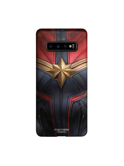 

macmerise Blue & Red Marvel Comics Suit Up Captain Marvel Sublime Samsung Galaxy S10 Plus Back Case