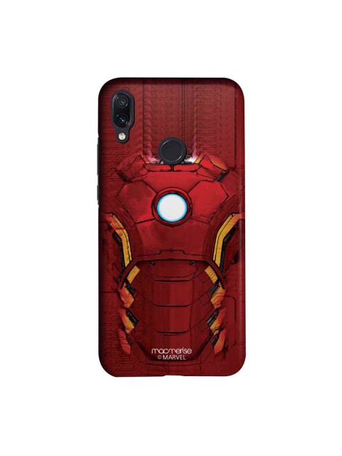 

macmerise Red Marvel Comics Iron Man Suit of Armour Sublime Xiaomi Redmi Note 7 Back Case