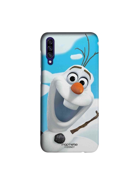 

macmerise Blue & White Disney Oh Olaf Sublime Samsung Galaxy A30S Back Case
