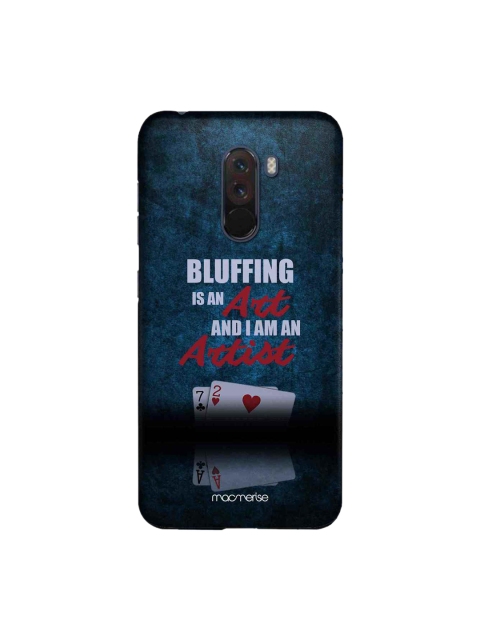 

macmerise Blue & White Art of Bluffing Sublime Xiaomi Poco F1 Back Case