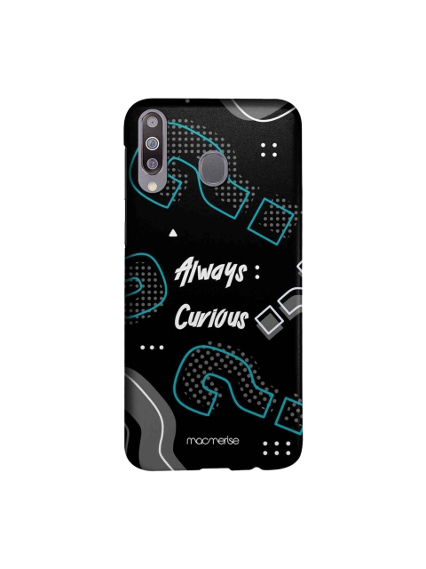 

macmerise Black & Grey Always Curious Sublime Samsung Galaxy M30 Back Cover