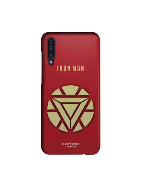 

macmerise Red & Brown Marvel Comics Minimalistic Ironman Sublime Samsung Galaxy A50 Back Case