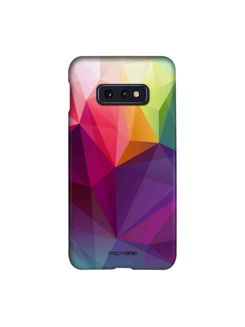 

macmerise Multicoloured Crystal Art Samsung Galaxy S10E Back Case, Multi