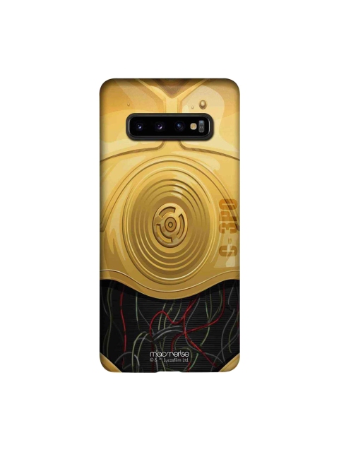 

macmerise Brown & Black Star Wars Attire C3PO Sublime Samsung Galaxy S10 Plus Back Case