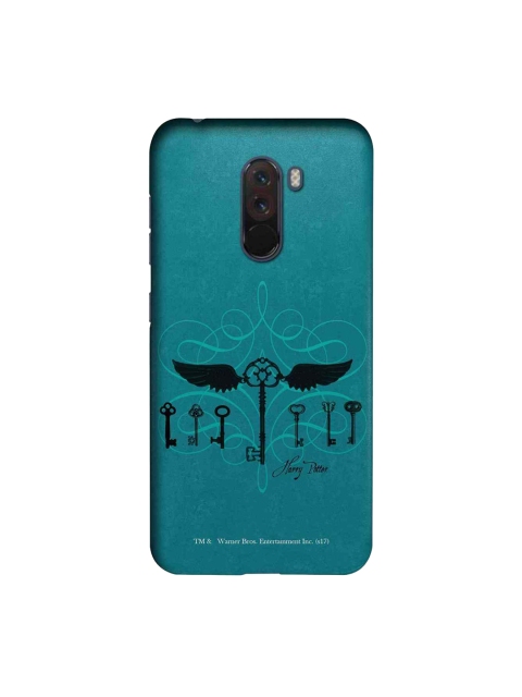 

macmerise Teal Blue & Black Harry Potter Keys Sublime Xiaomi Poco F1 Back Case