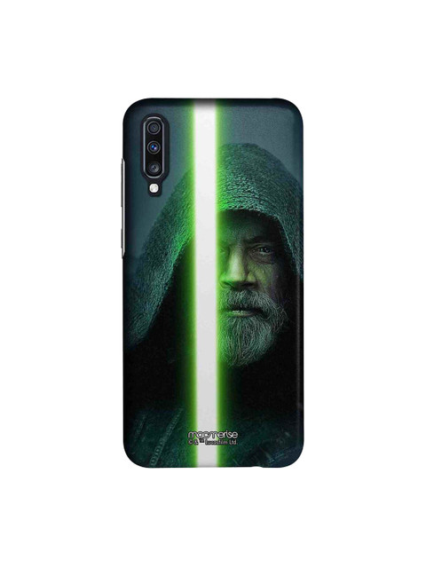 

macmerise Green & White Light Saber Samsung Galaxy A70 Back Case