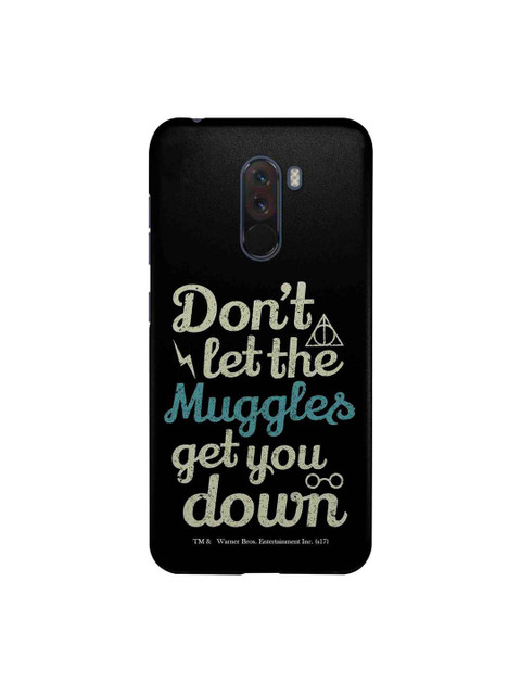 

macmerise Black & Grey Harry Potter Muggle Theory Xiaomi Poco F1 Back Case