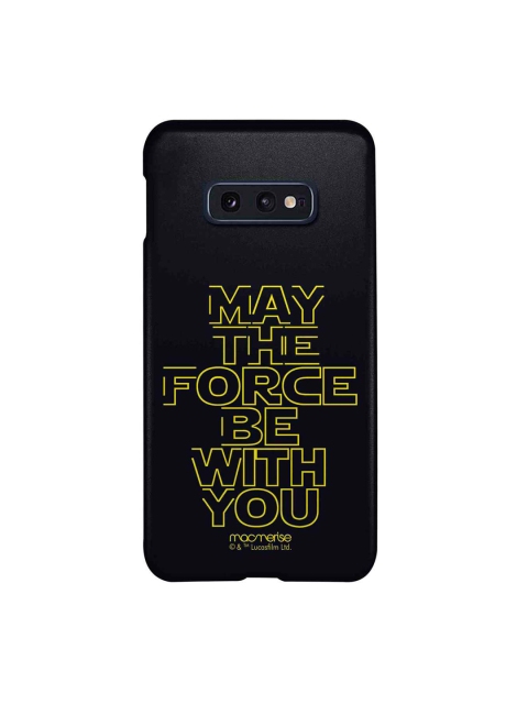

macmerise Black & Yellow Star Wars Classic Sublime Samsung Galaxy S10E Case