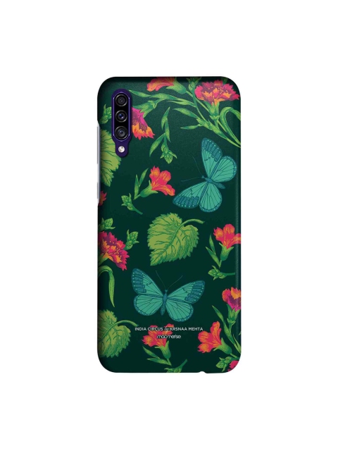 

macmerise Green & Pink Butterfly Effect Sublime Samsung Galaxy A30S Back Case