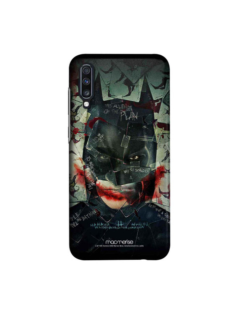 

macmerise Black & Red DC Comics Bat Joker Sublime Samsung A70 Back Case