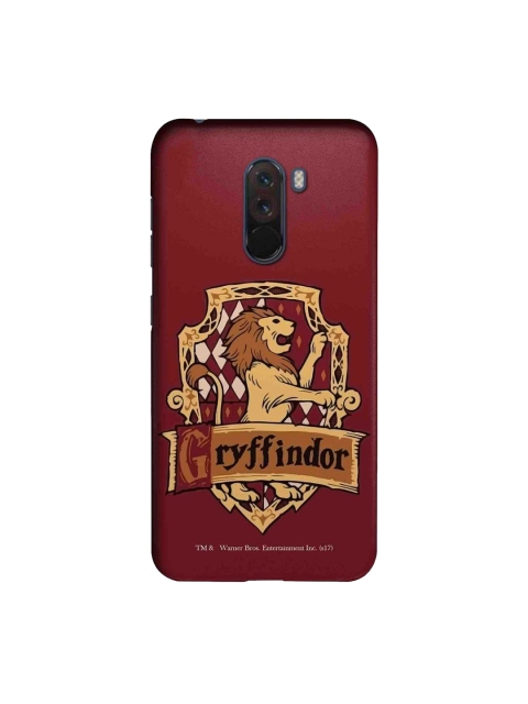 

macmerise Red & Brown Harry Potter Crest Gryffindor Sublime Xiaomi Poco F1 Back Case