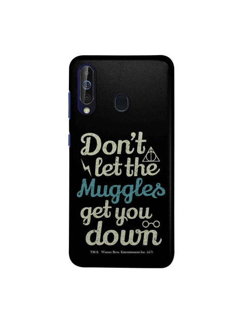 

macmerise Black & Grey Harry Potter Muggle Theory Samsung Galaxy M40 Back Case