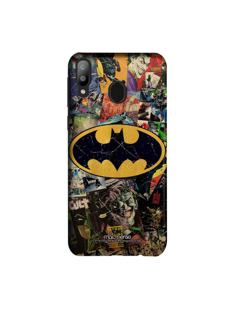 

macmerise Black & Yellow DC Comics Bat Sublime Samsung Galaxy M20 Back Case