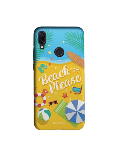 

macmerise Yellow & Blue Beach Please Sublime Xiaomi Redmi Note 7 Back Case